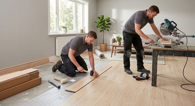 Laminate Floor Installation in Joelton, TN