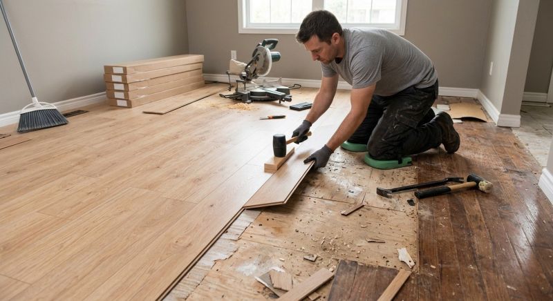 Laminate Floor Installation in Springfield, TN
