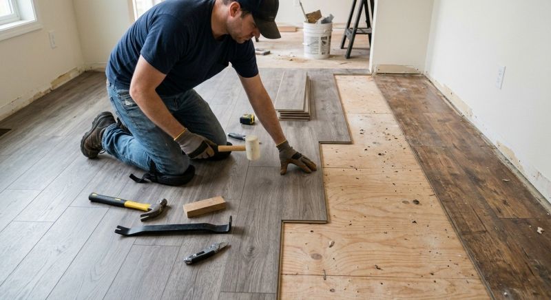 Laminate Floor Replacement in Old Hickory, TN