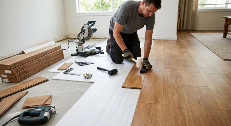 Laminate Floor Replacement in Robertson County, TN