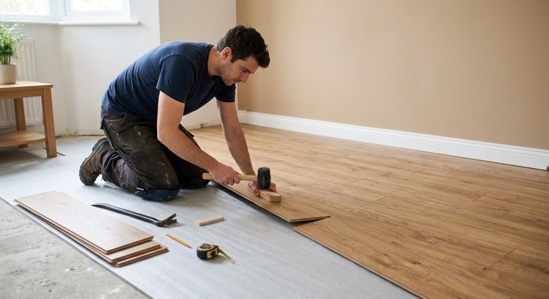 Laminate Floor Replacement in Sumner County, TN