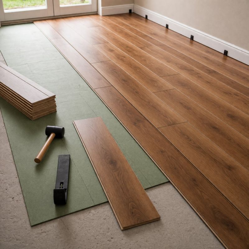Laminate Floor Replacement in Sumner County, TN
