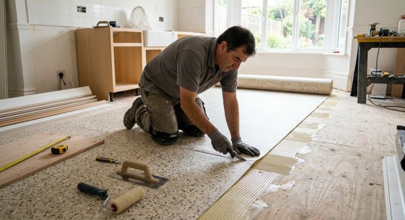 Linoleum Floor Installation in Logan County, KY