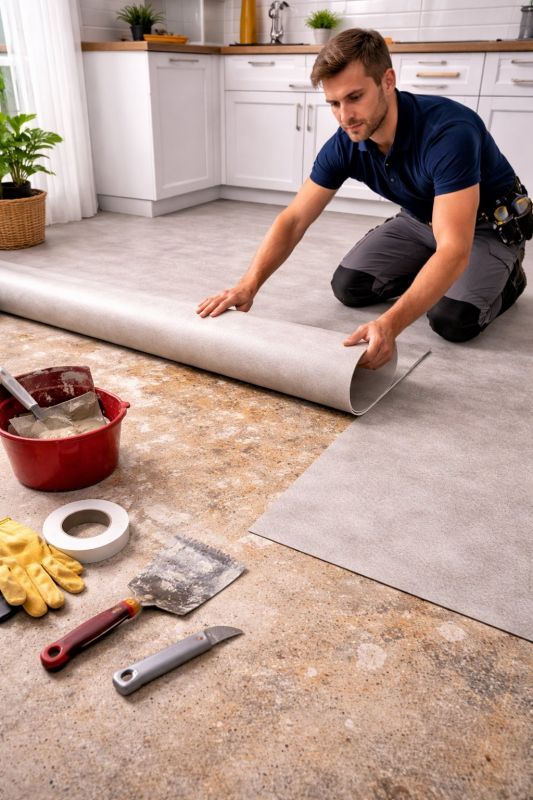 Linoleum Floor Installation in Old Hickory, TN