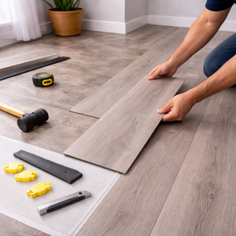 Luxury Vinyl Tile Installation in Robertson County, TN