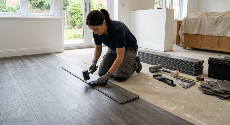 Luxury Vinyl Tile Installation in Sumner County, TN