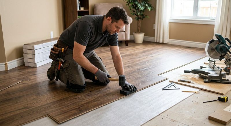 Plank Laminate Installation in Springfield, TN