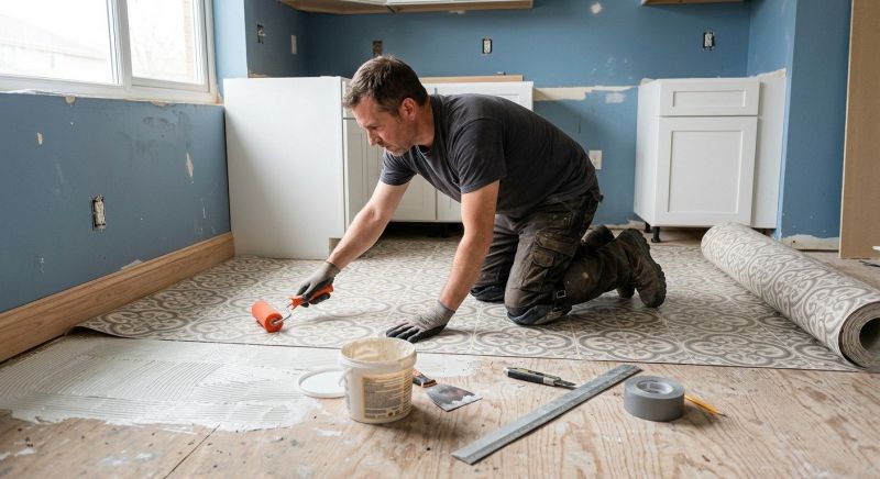 Sheet Flooring Installation in Robertson County, TN