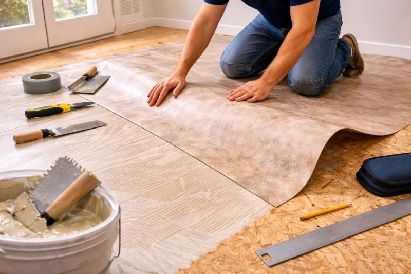 Sheet Vinyl Installation in Old Hickory, TN