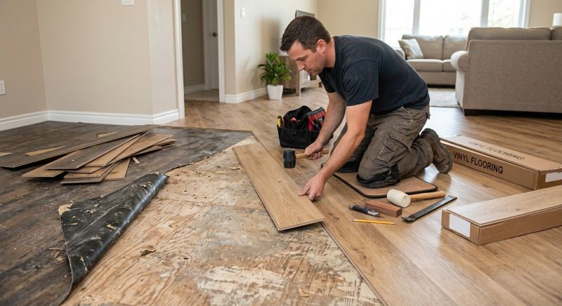 Vinyl Flooring Installation in Springfield, TN