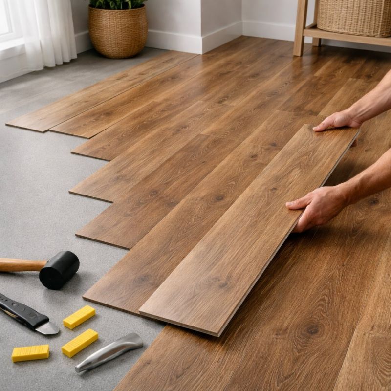 Vinyl Plank Floor Installation in Springfield, TN