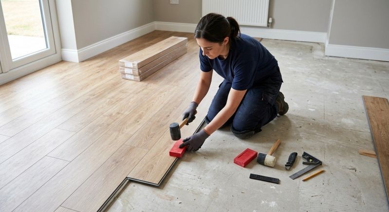 Vinyl Plank Floor Installation in Springfield, TN