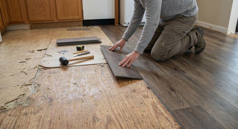 Vinyl Tile Replacement in Springfield, TN